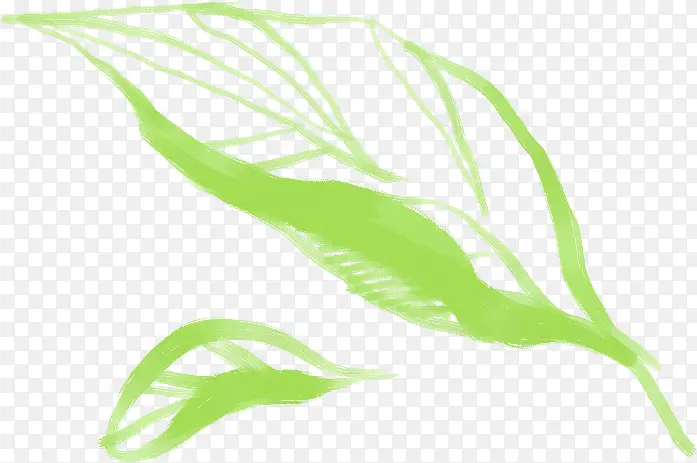 �ֻ���ɫҶ�Ӳ廭�ز�-������