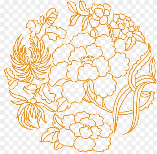 ��ɫ����Բ�α���-������