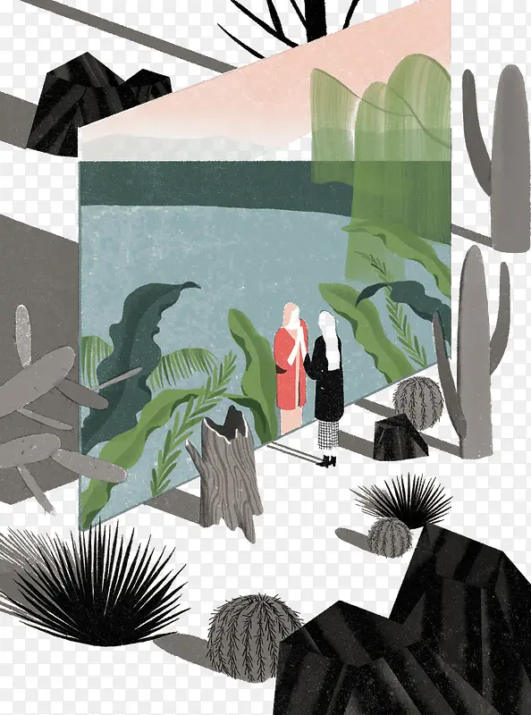 ����廭�羰ͼ��-������