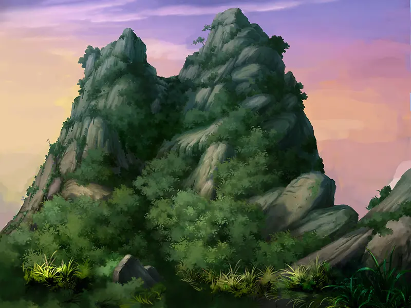 �ֻ涯���廭��ɽ-������