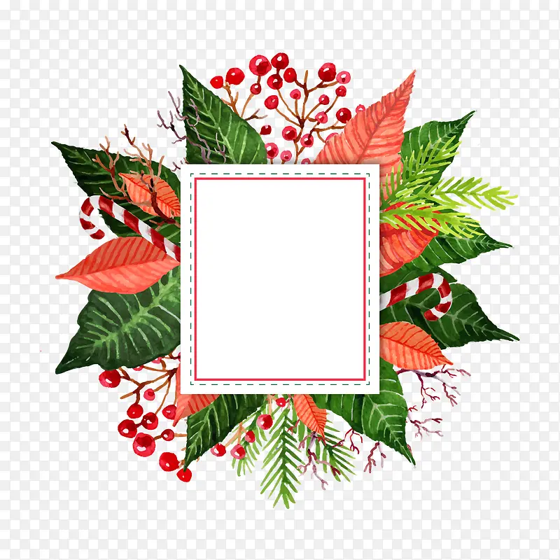 ��ɫ��Ҷ�߿�-������