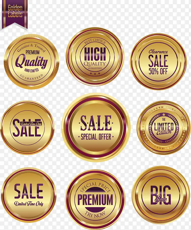 ʸ����ɫԲ�α�ǩ-������