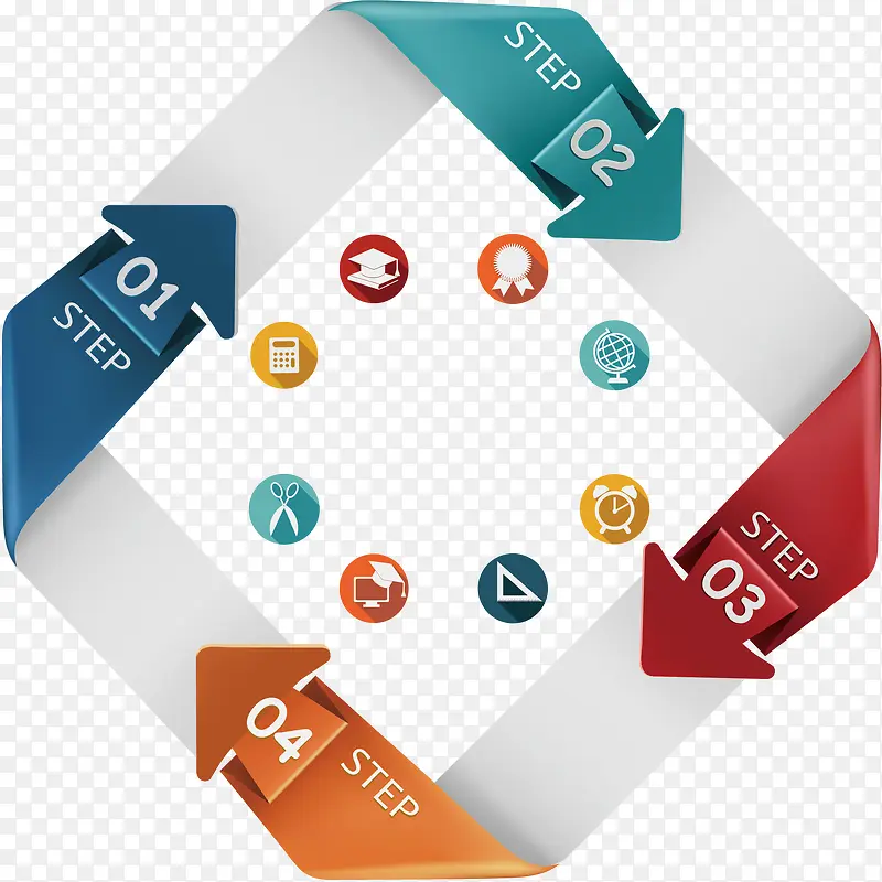 ʸ��PPT��Ƽ�ͷ��������ͼ-������