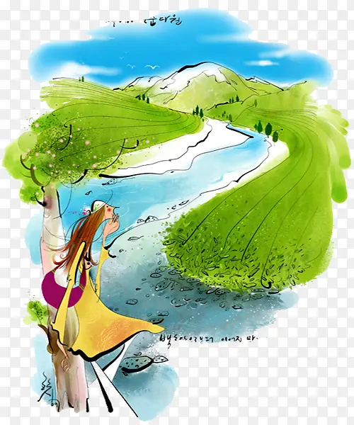 ��Լˮ��ɽˮ�羰-������