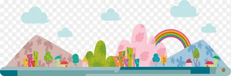 ��ɫ��ͨɽˮ�羰-������