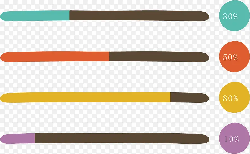 ��ɫPPT�ٷֱ��ز�ͼ-������