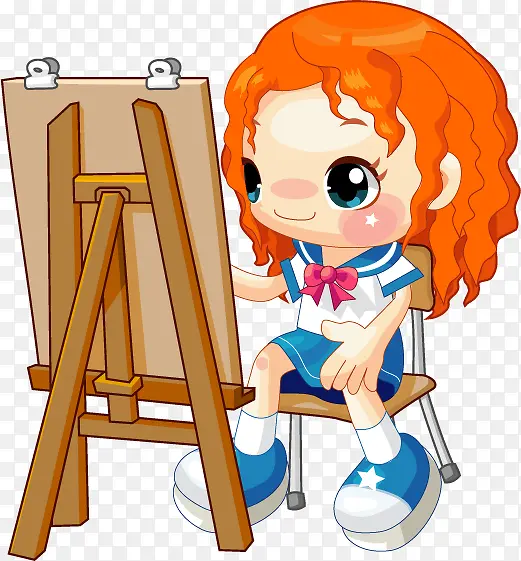 �����Ŀ�ͨСŮ��ʸ��ͼ-������