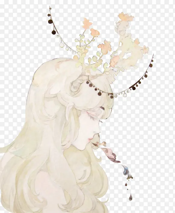 ��ɫ�ֻ���Ů����廭-������