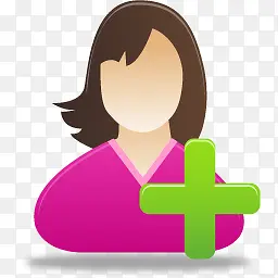 Ů��Բ��ʸ��PNGͼ��-������