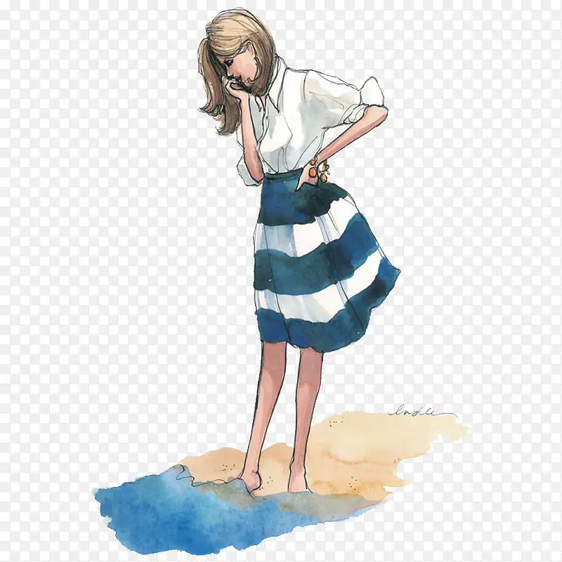 �廭Ů��-������