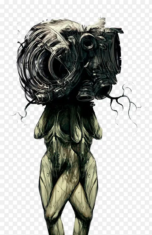 ��ɫ��е�����廭-������