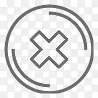 ��ťԲɾ��Outline-icons-������