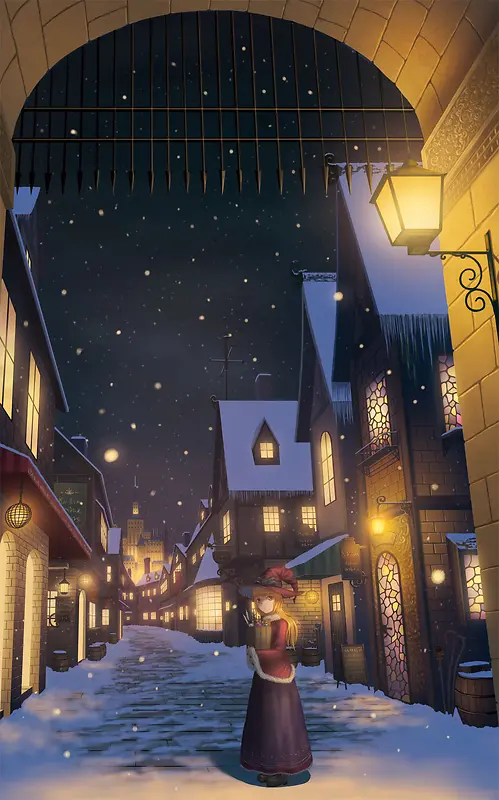 �ֻ�ħ����Ů�廭-������