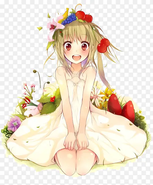 �ɰ���ɫ��Ů�廭-������