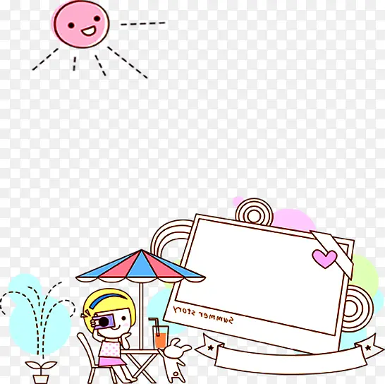 ��ɫ��ͨ�廭��Ů-������