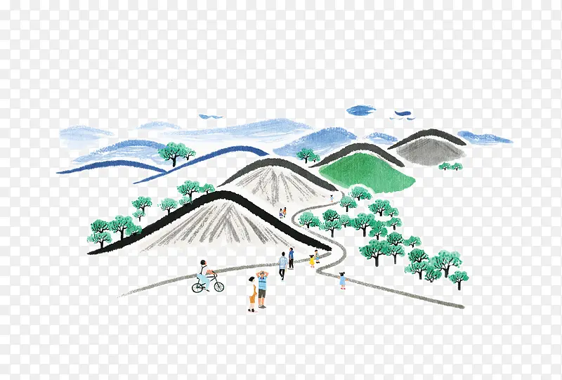 �ֻ����β廭-������