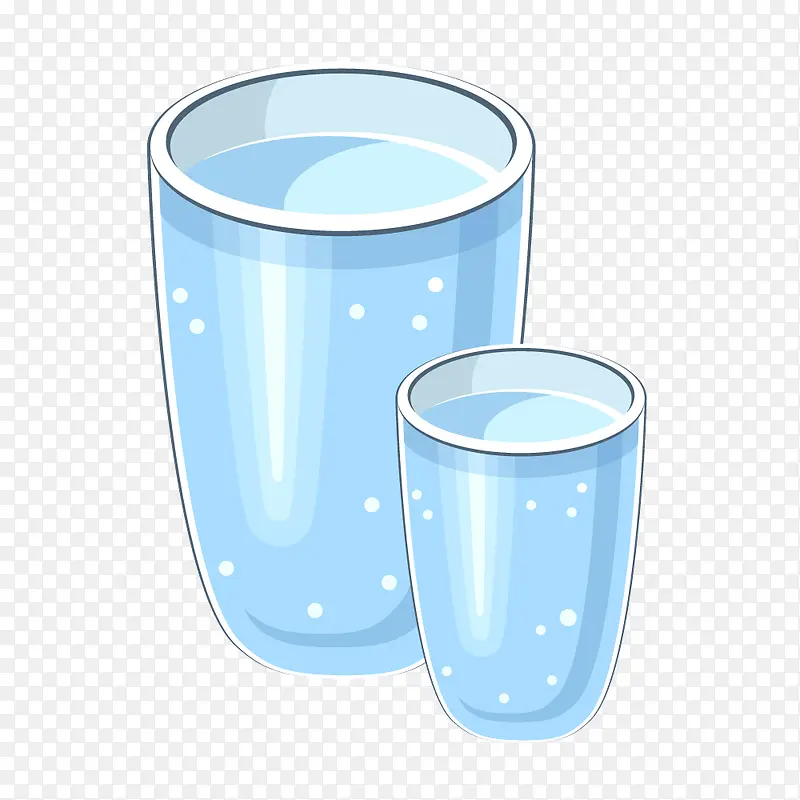 ��ɫ����ˮ��PNGʸ��-������