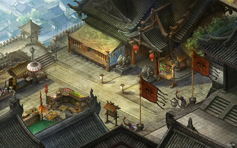 �ֻ�3d��Ϸ�廭-������