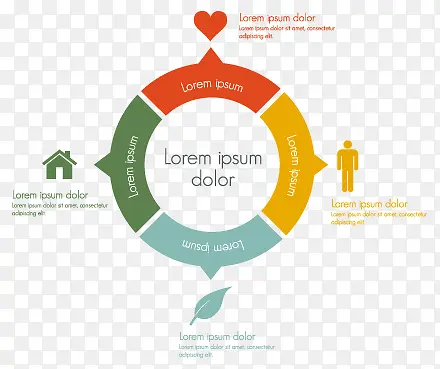 ���ز�PPTƽ��ͼ��Ԫ��-������