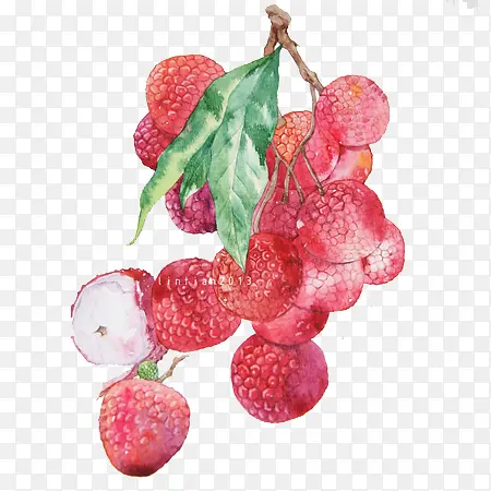 �ֻ�廭��֦-������