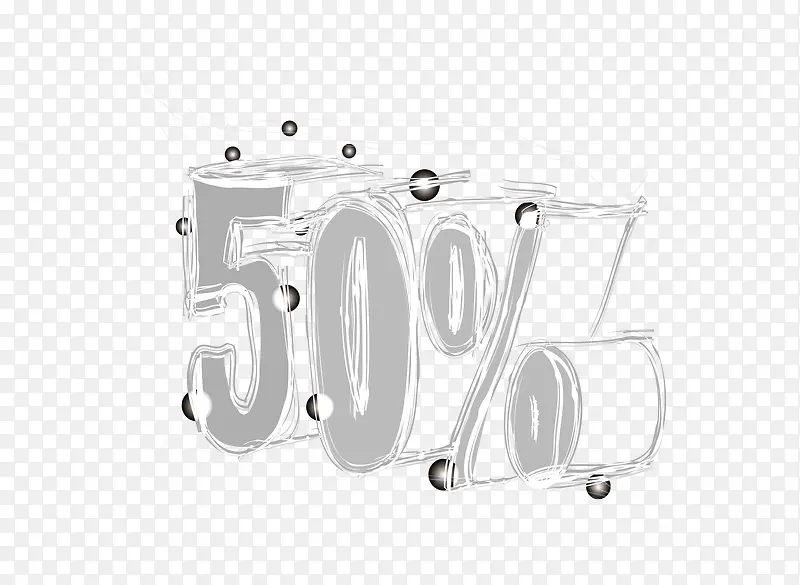 50%-������
