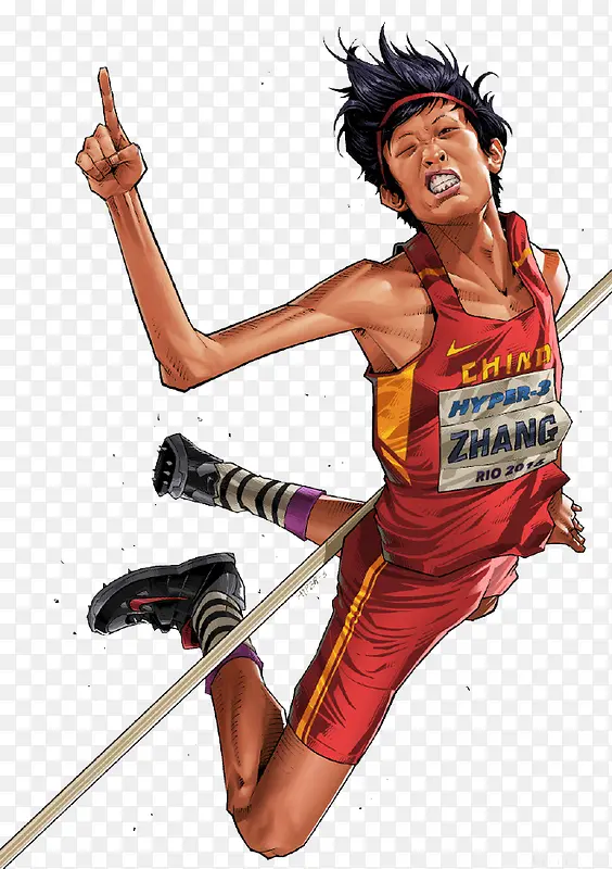 �����˶�Ա�廭-������