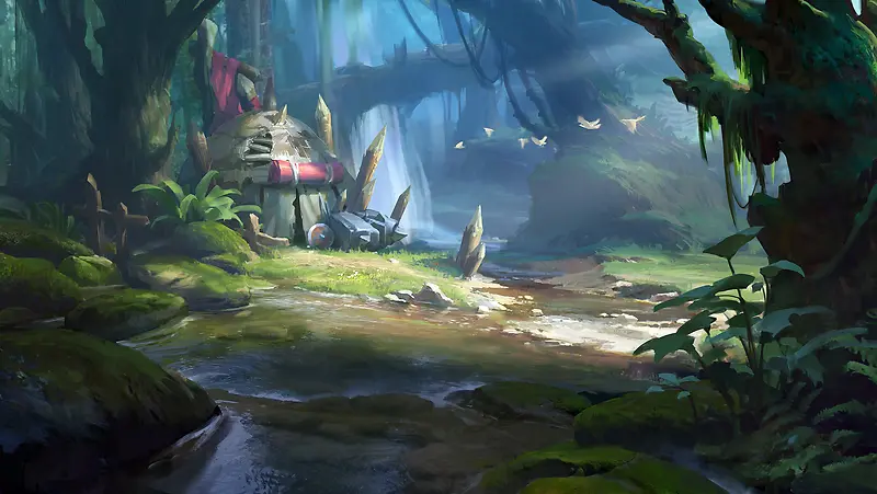 �ֻ���Ȼ�����廭-������