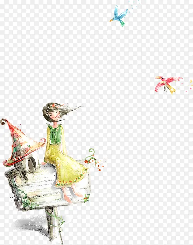 �ֻ�Ψ��СŮ���廭����-������