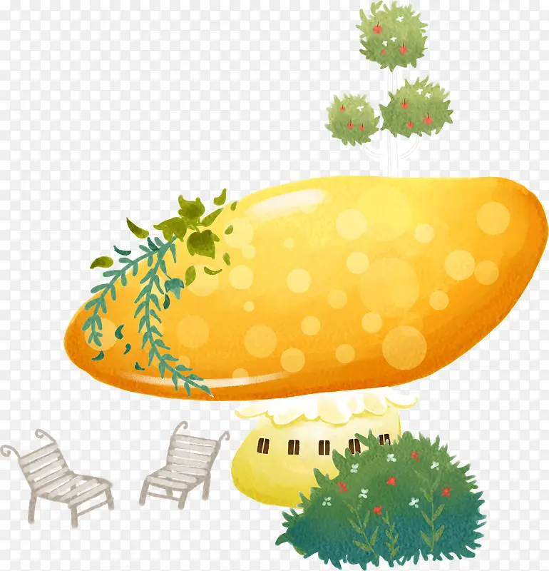 ��ɫ�廭������԰-������