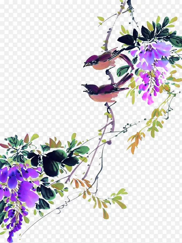 �й��绨��ͼ�廭-������