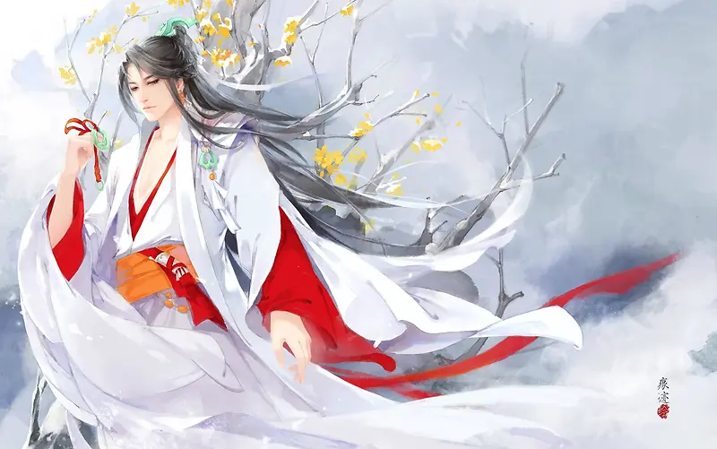 �й���ˮī���Ӳ廭-������