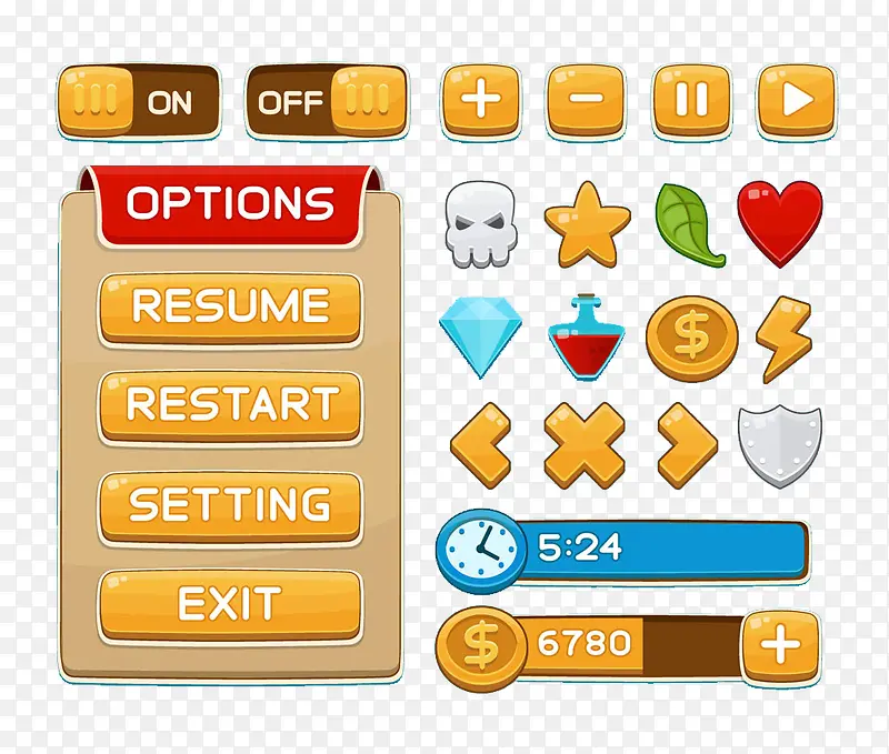 ��Ϸ��ť-������