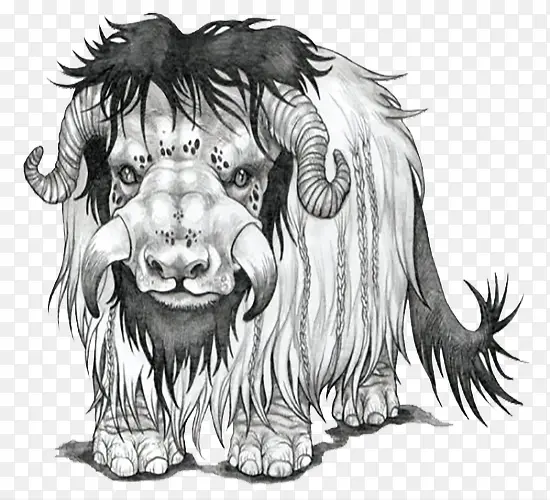 �ڰ���ţ�廭-������