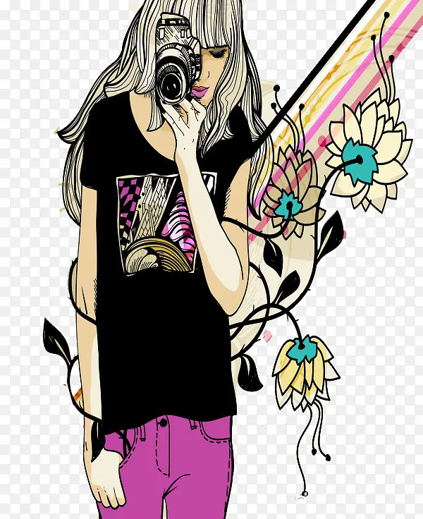 ��ӰŮ���廭-������