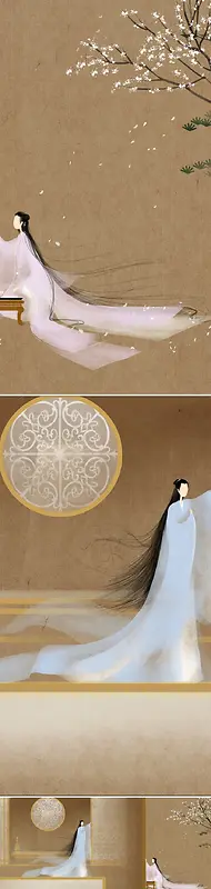 �ֻ�ŷ�װ�β廭-������