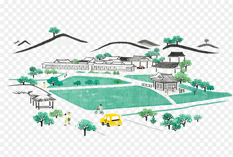 �ֻ����β廭-������