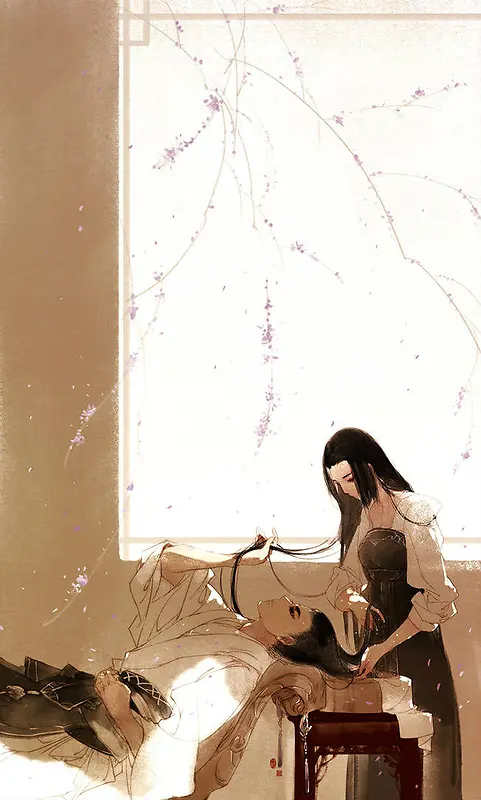 �����˼�ֻ�廭-������