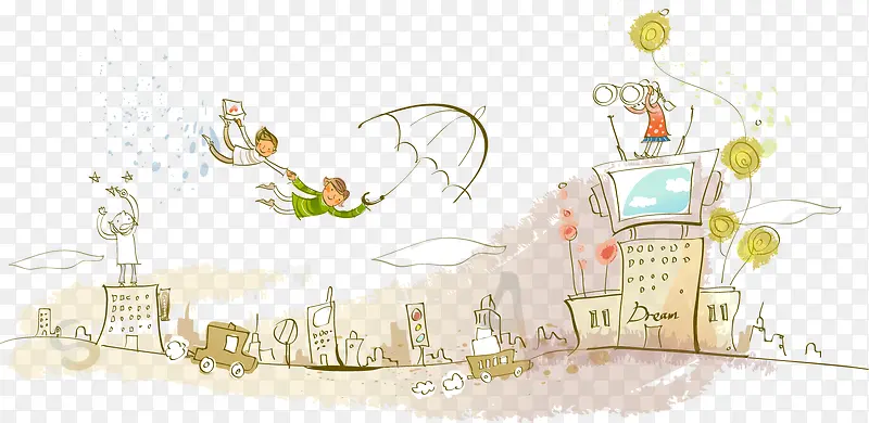 ��ͨ���в廭ʸ��ͼ-������