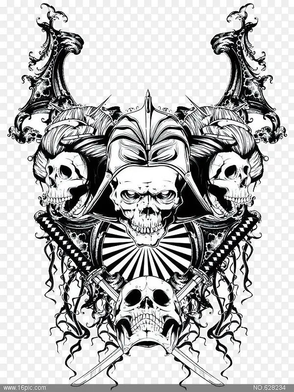 ��Լ��ɫ����ͷ�廭-������