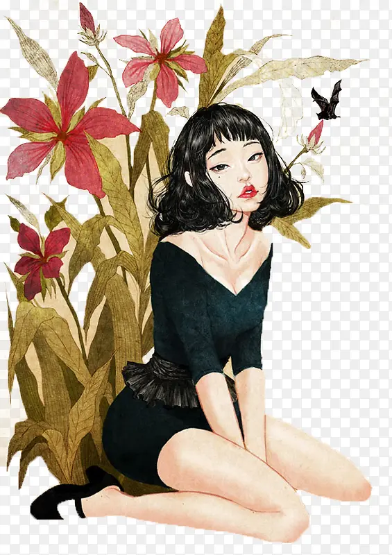 �պ���Ů�廭-������