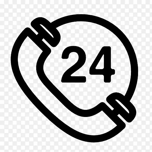 24Сʱ�绰�ͷ���־ͼ��-������