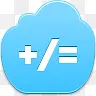 ��ѧBlue-Cloud-icons-������