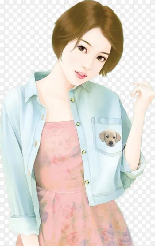 ʱ�ж̷��ִ�Ů��-������