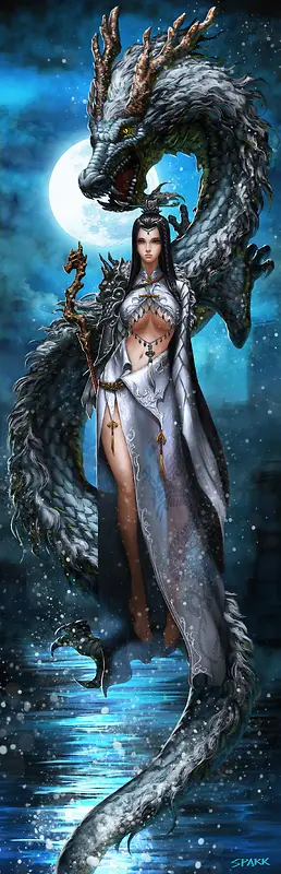 ħ������Ů�ײ廭-������