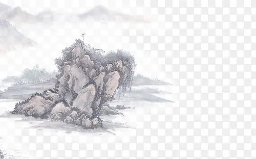 ɽ�屳��-������