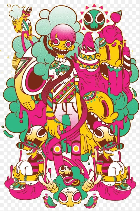 ��ɫ����廭-������