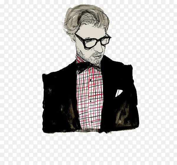 ��ɫ��ʿ�廭-������