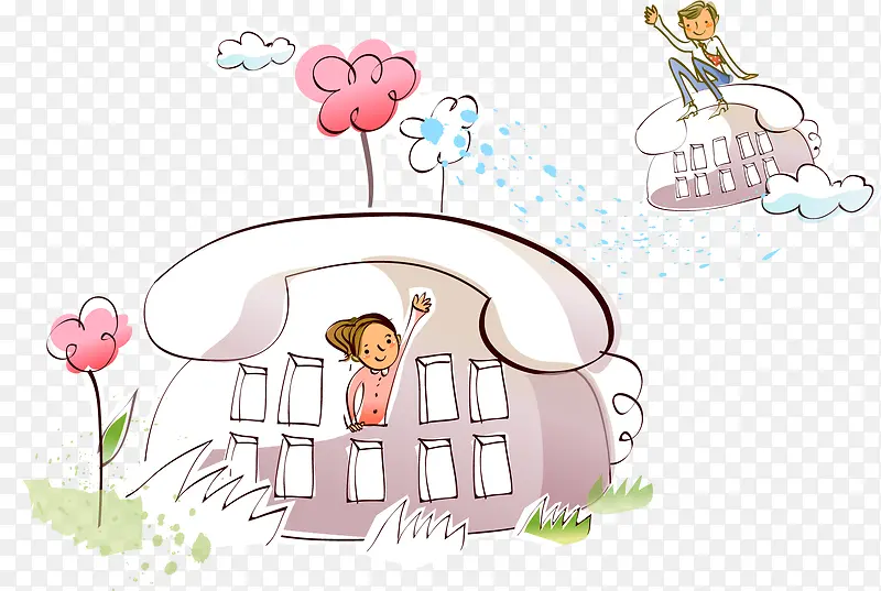 ��ͨ�廭����绰-������