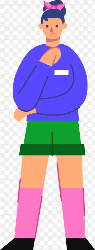 ��ƽ��UI�ǹ�ɫ����廭-������