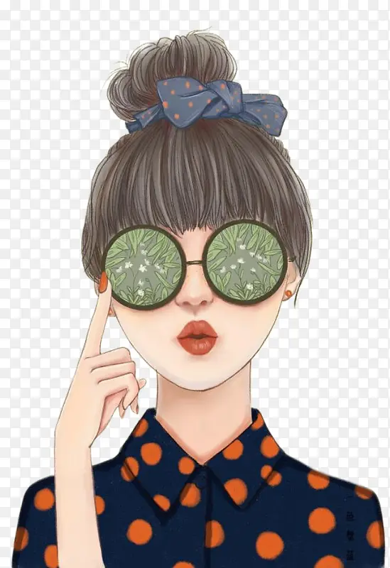 ��ͨŮ���ֻ�廭-������